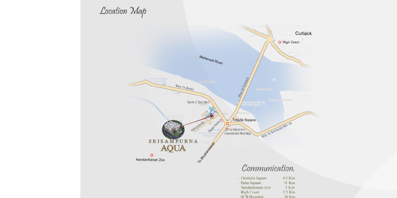 SRI SAMPURNA AQUA Location Map